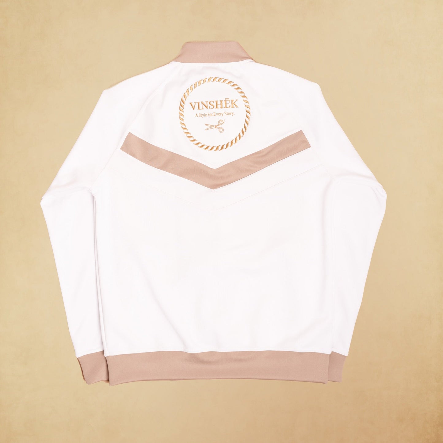 1804 Luxury White Tracksuit