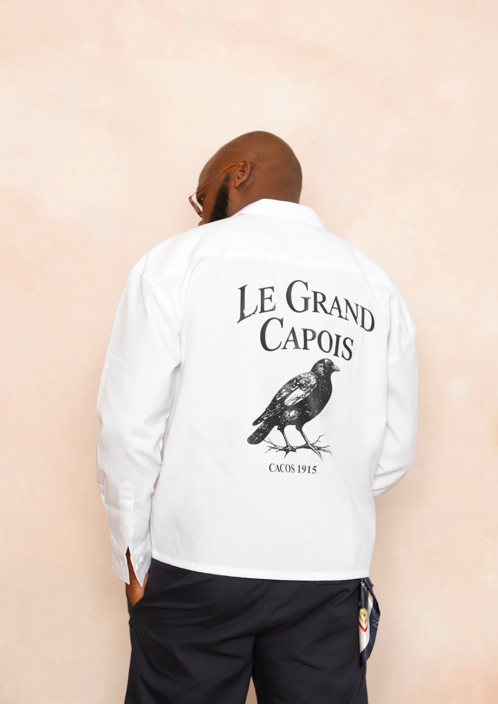 Le Grand Capois White Button Down Shirt [PRE - ORDER]