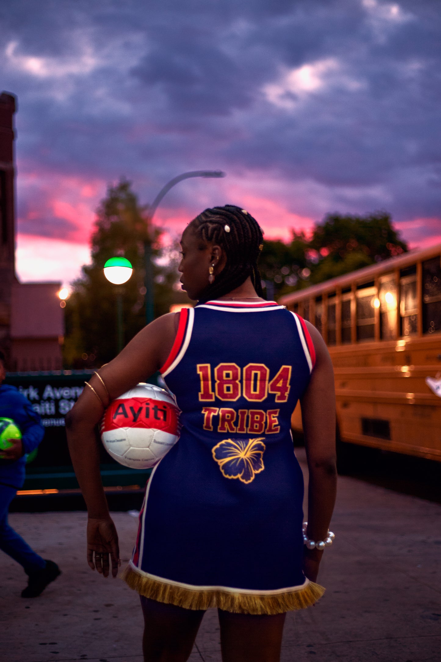 AYITI TRIBE WORLD CUP JERSEY DRESS VINSHĒK × TADIA [PRE - ORDER]