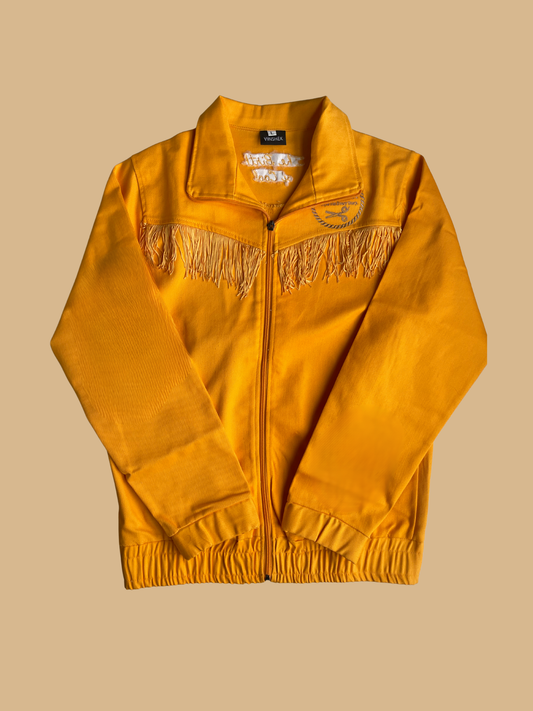 Birth of Cool: Vinshēk Golden Fringe Lux Tracksuit