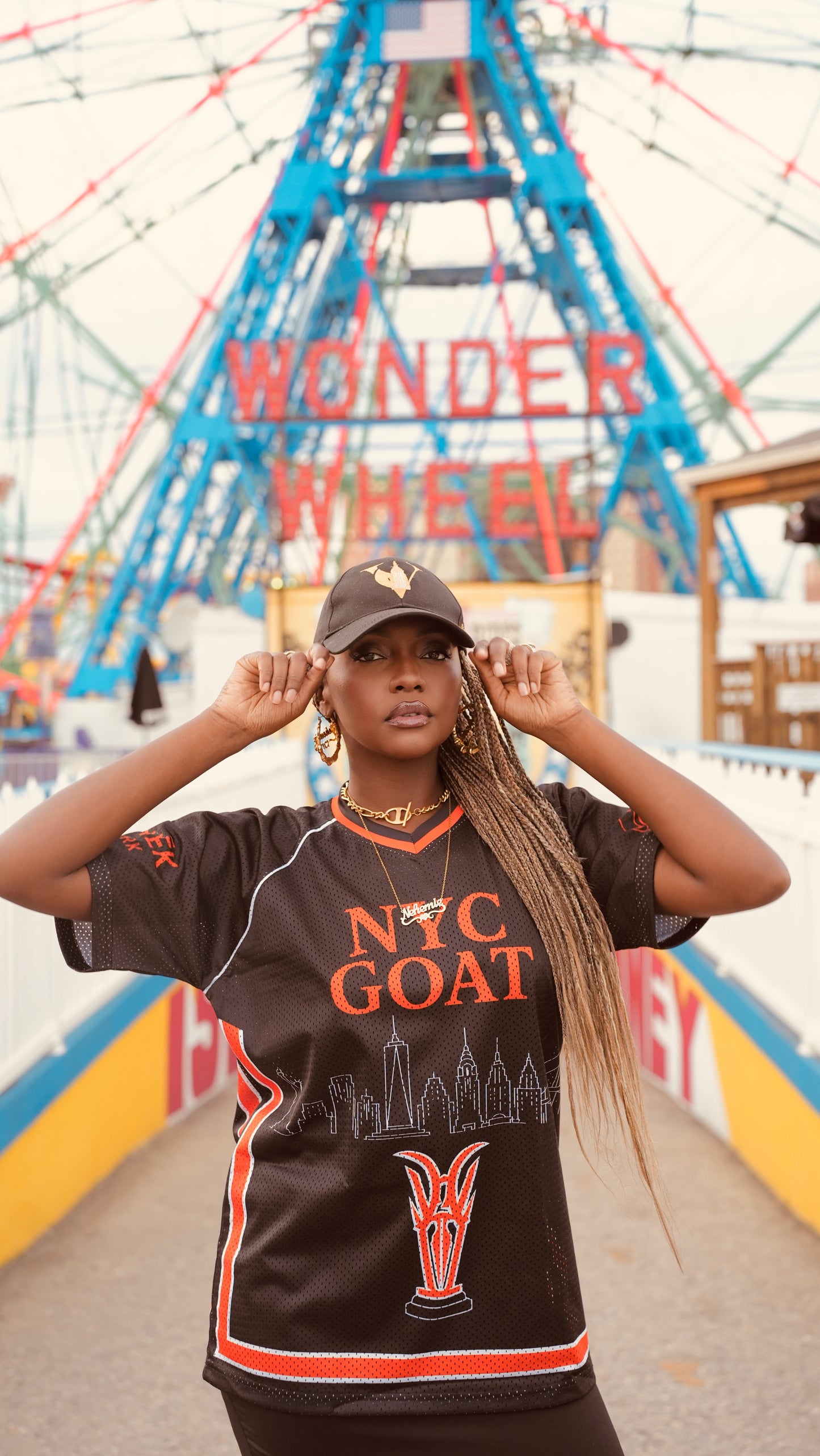 VINSHĒK “NYC GOAT” JERSEY [PRE - ORDER]