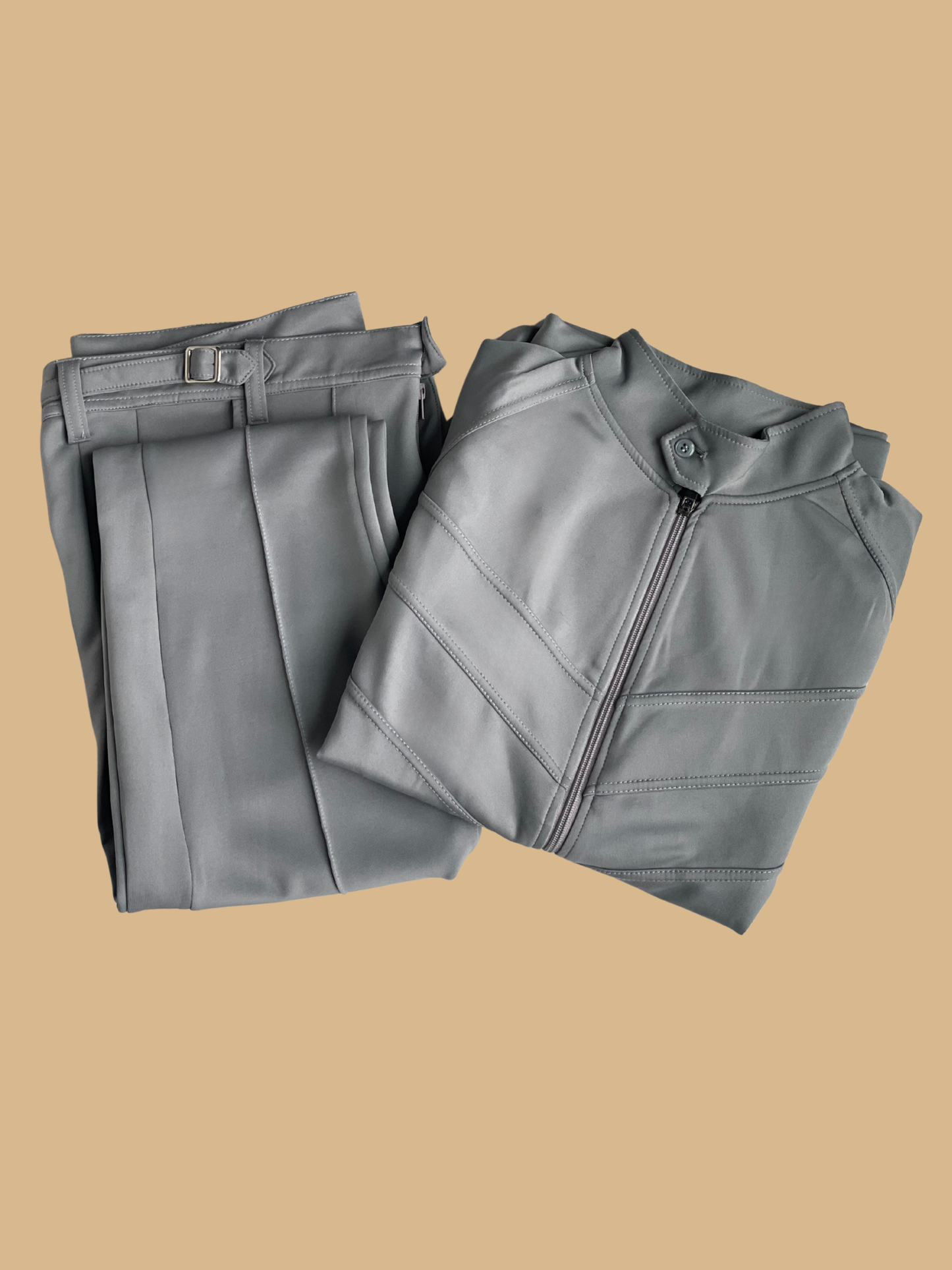 The Birth of Cool: Vinshēk Lux Monochrome Grey Tracksuit