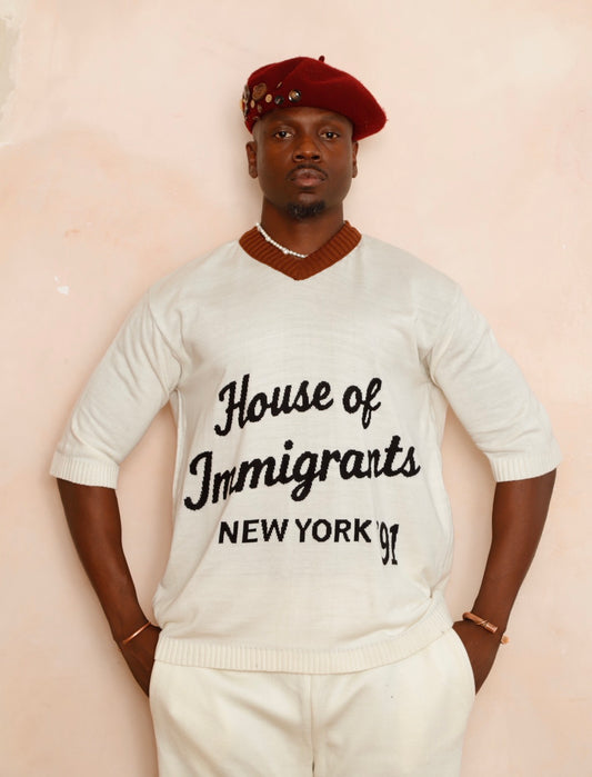 House of Immigrants Knitted Top [PRE-ORDER]